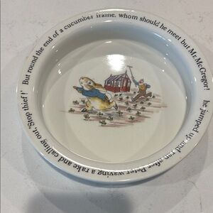 Wedgwood Peter Rabbit Children’s Bowl - classic and collectible